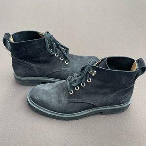 Mens Dries Van Noten Suede Boots